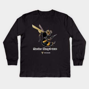 Murder Hornet Kids Long Sleeve T-Shirt